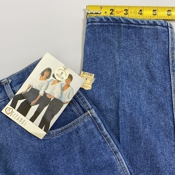 GITANO Vintage NWT Proportionately Sized Jeans 13 Regular High Rise - Picture 10 of 16